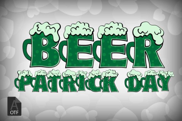 Beer Patrick s Day: The Festive Color Font for Branding Success