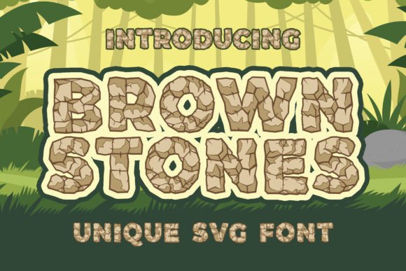 Brown Stones: The Color Font That Elevates Campaign Visuals