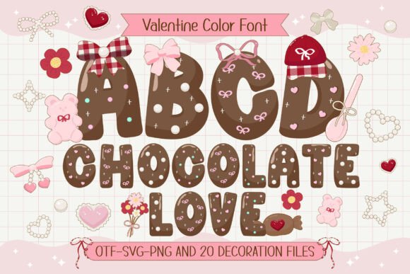 Chocolate Love: A Sweet Font for Branding and Packaging