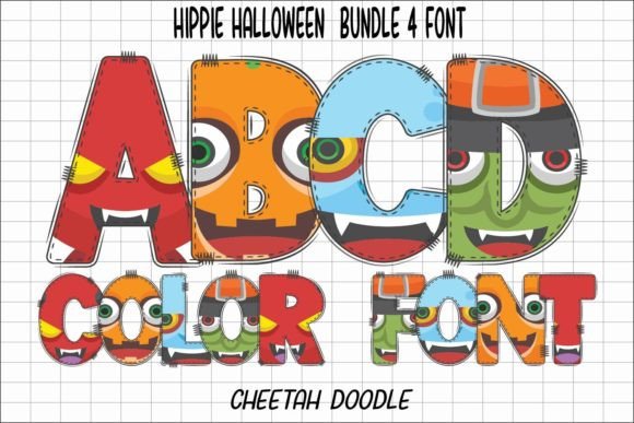 Hippie Halloween: A Creative Font for Seasonal Campaigns
