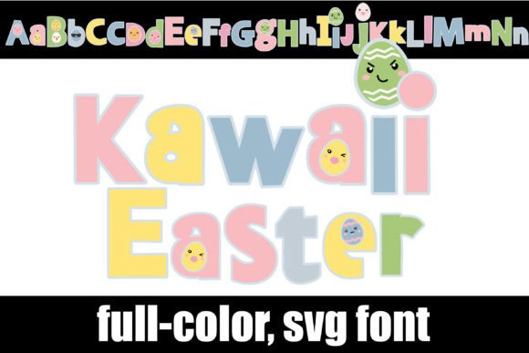 Kawaii Easter: The Color Font That Brings Spring Campaigns to Life