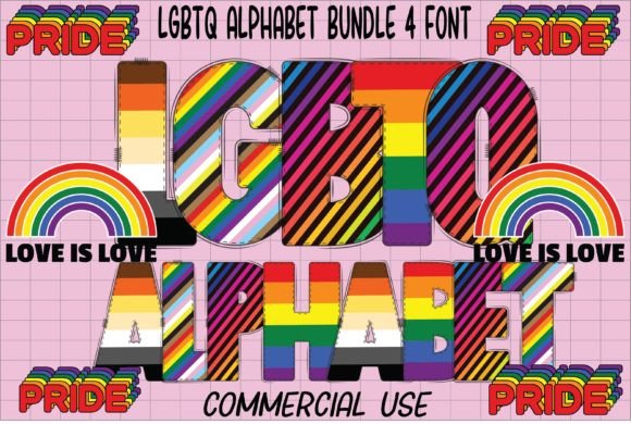 Lgbtq Alphabet: A Designer’s Take on Color Fonts for Web