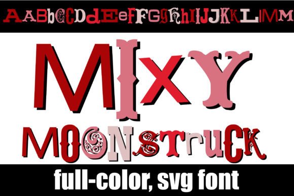 Mixy Moonstruck: The Color Font That Elevates Campaign Visuals