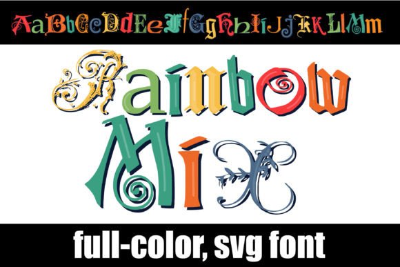 Rainbow Mix Typeface Review: Adding Whimsy to Campaign Visuals