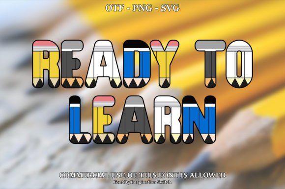 Ready to Learn Collection: A Creative Font for Scroll-Stopping Visuals