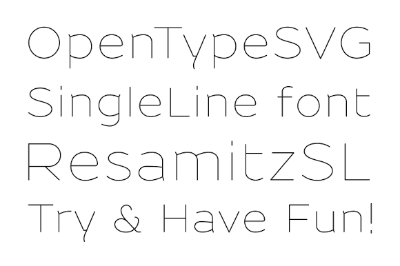 ResamitzSL: A Color Font Review for Web Designers