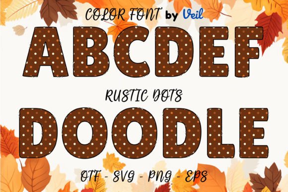 Rustic Dots: The Perfect Typeface for Handmade Product Branding