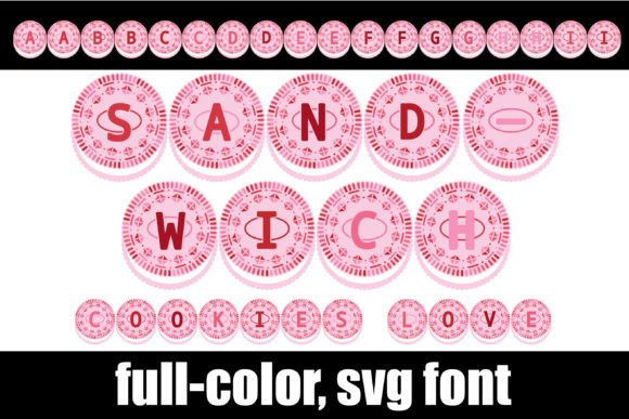 Sandwich Cookies Love: A Soft Display Typeface for Warm Editorial Design