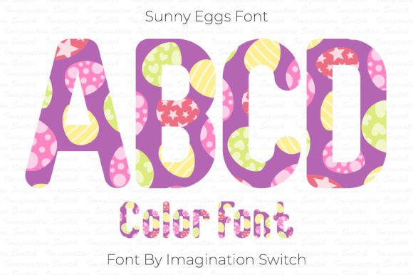 Sunny Eggs: A Color Font Review for Modern Brand Identity