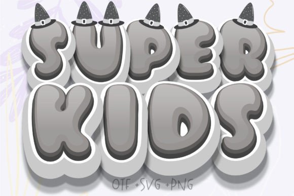 Super Kids - Typeface: A Web Designer’s Take on Playful Digital Typography