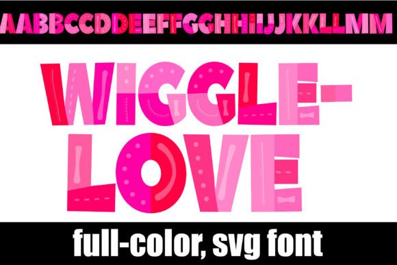 Wigglelove: A Playful Color Font for Engaging Web Design