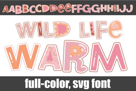 Wild Life Warm: A Whimsical Typeface for Editorial Design